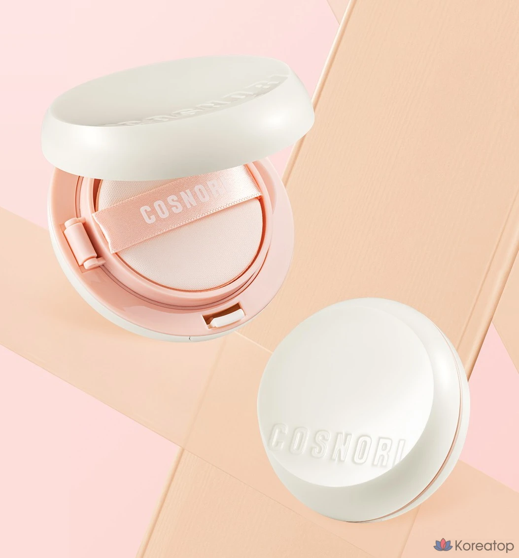 Кушон Cosnori Fluffy Fit Light Matte Cushion, оттенок 01 Ivory, 13 г, 1 шт.