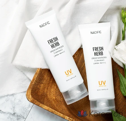 Солнцезащитный крем NACIFIC Fresh Herb Origin Sun Block SPF50+ PA++++, 50 мл, 1 шт.