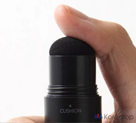 Кушон для волос DASHU Daily Slim Quick Hairline Cushion, оттенок Natural Black, 2.5 г, 1 шт.