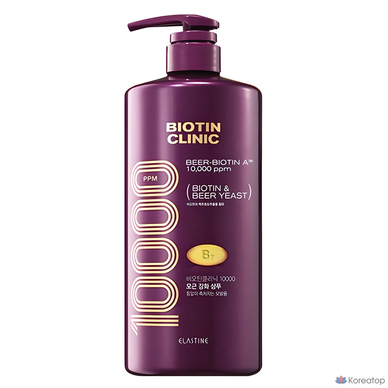 Шампунь Elastine Biotin Clinic Beer Yeast Shampoo, 1 л, 1 шт.