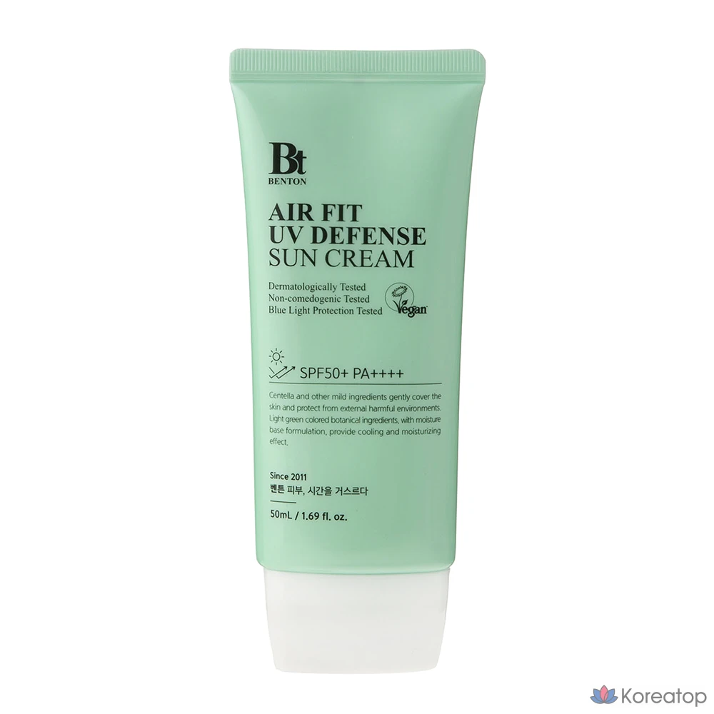 Солнцезащитный крем Benton Air Fit UV Defense Sun Cream SPF50+ PA++++, 50 мл, 1 шт.