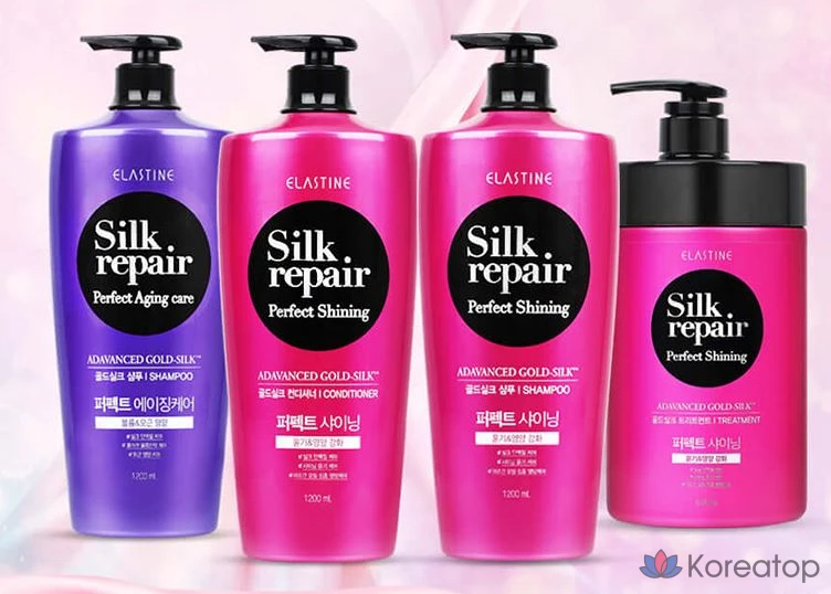 Кондиционер-уход Elastine Perfect Shining Gold Silk Treatment Silk Repair, 1 л, 1 шт.