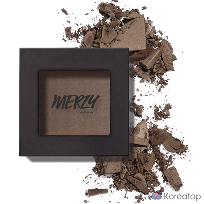 Тени для век MERZY The First Eyeshadow, оттенок E3 Jennifer Brown, 1 шт.