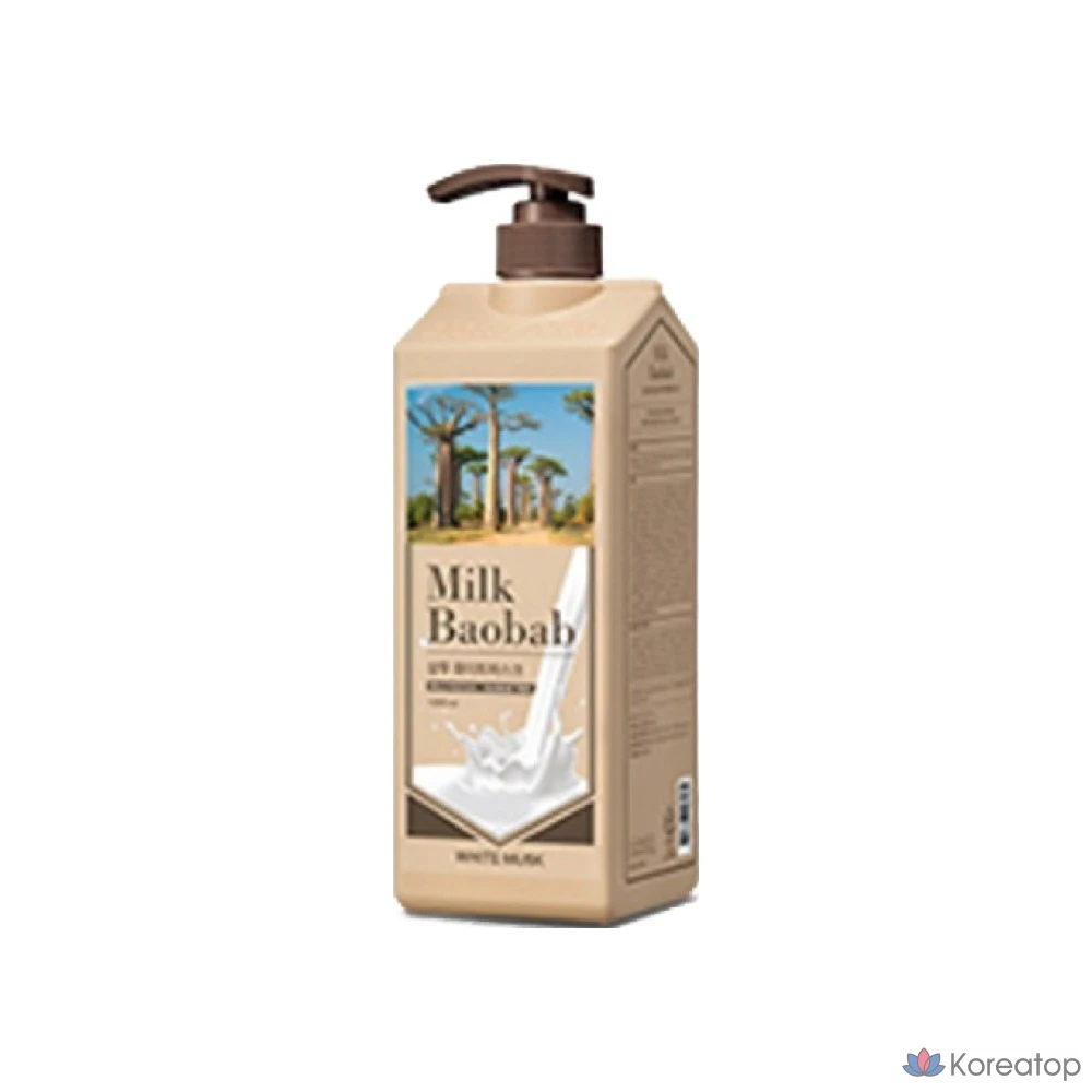 Набор для ухода Milk Baobab Shampoo + Body Wash Gift Set White Musk, 1 шт.