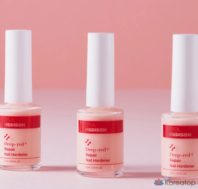 Средство для ухода за ногтями PAUL MEDISON Deep Red Repair Nail Treatment, 15 мл, 1 шт.