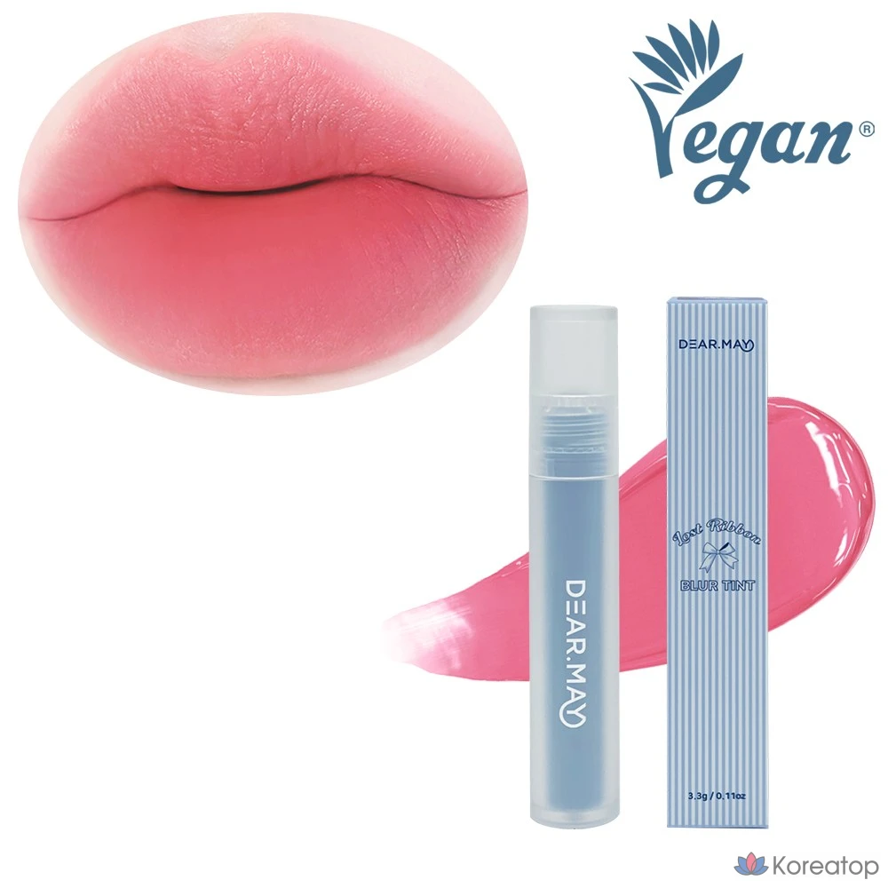 Тинт для губ DEARMAY Lost Ribbon Blur Tint, оттенок LR01 Rose Shine, 3.3 г, 1 шт.