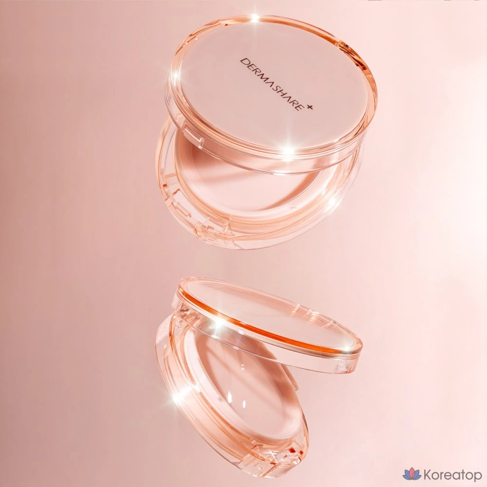 Кушон Dermashare Vegan Glow Long Lasting Air Fixing Cover Cushion Refill, оттенок 23, 1 шт.