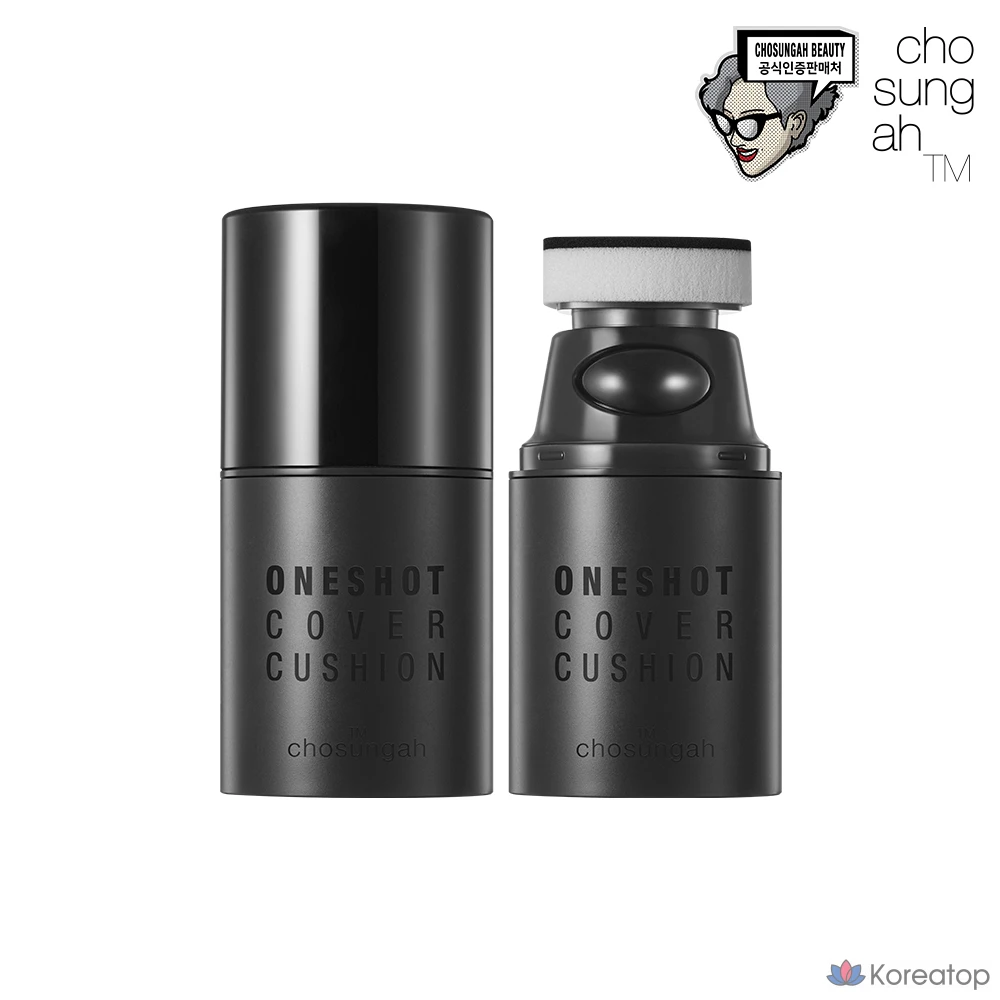 Фундация CHOSUNGAH One Shot Cover Foundation SPF50+ PA++++, оттенок Light Beige, 30 мл, 1 шт.