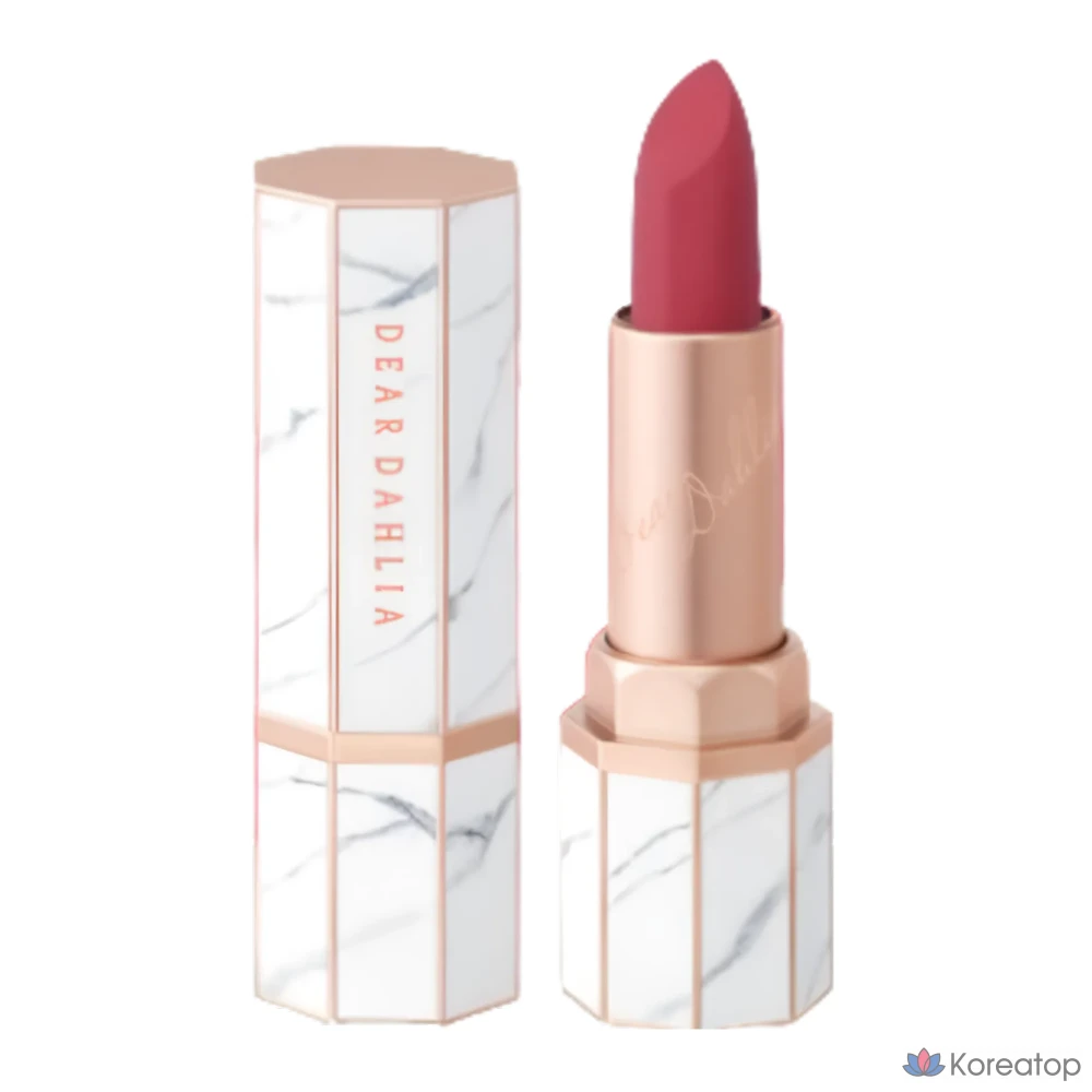 Матовая помада для губ Dear Dahlia Lip Paradise Effortless Matte Lipstick, оттенок M107 Natasha, 3.2 г, 1 шт.