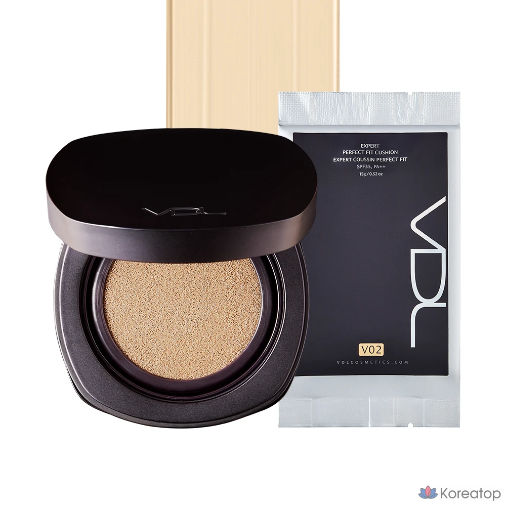 Кушон VDL Expert Perfect Fit Cushion, оттенок V02, 15 г, 2 шт.