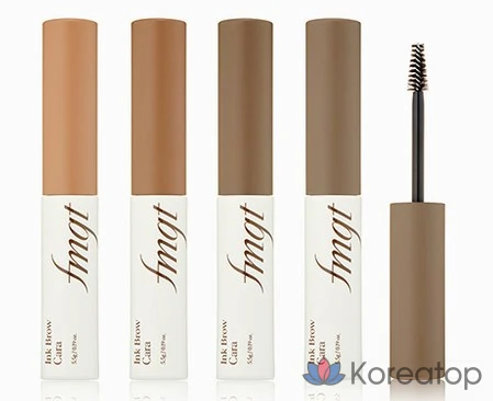 Тинт для бровей FMGT Ink Brow Longwear Cara, оттенок 02 Woody Brown, 5.5 г, 1 шт.