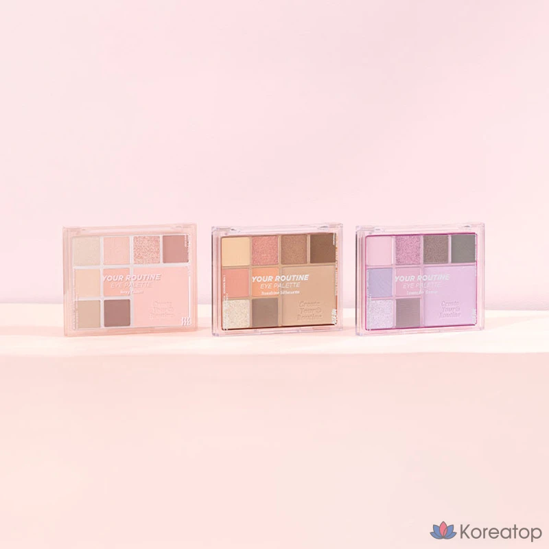 Палетка для век MERZY Your Routine Eye Palette, оттенок Sunshine Silhouette, 12.2 г, 1 шт., фото 6
