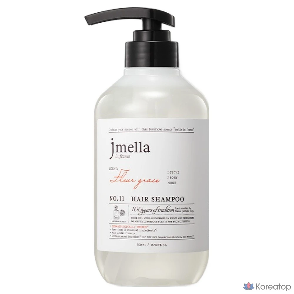 Шампунь Jmella In France Fleur Grace Hair Shampoo Rich &amp; Peony, 500 мл, 1 шт.