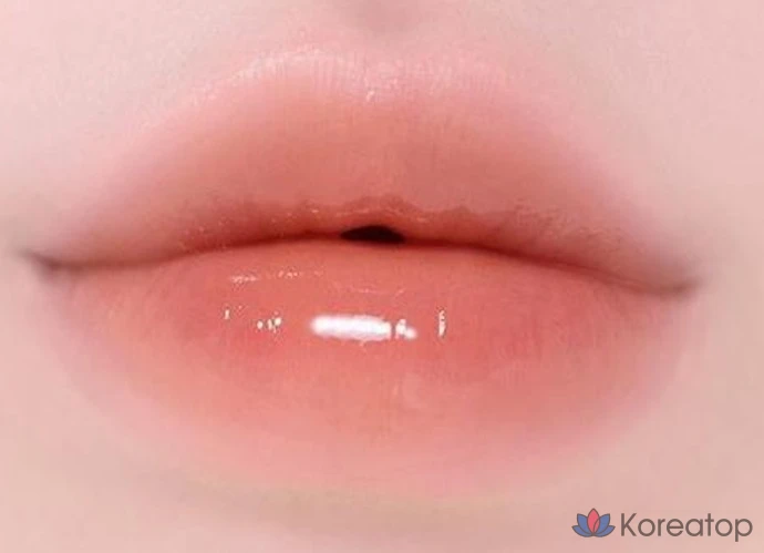 Тинт для губ Heart percent Dot On Mood One Way Glowy Lip Tint, оттенок 09 Peach Milk, 4 г, 1 шт., фото 4