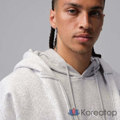 Свитшот на молнии мужской Jordan Brooklyn Oversized Fleece Full-Zip, фото 3