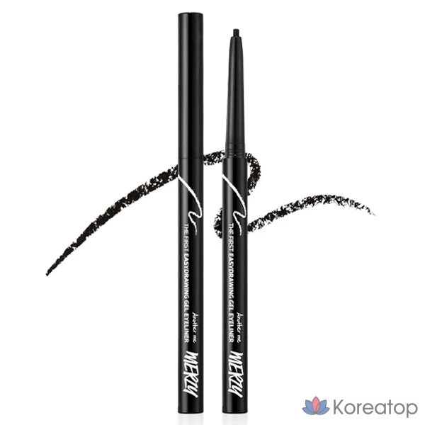 Подводка для глаз MERZY The First Easy Drawing Gel Eyeliner, оттенок EG1 Conte, 0.14 г, 1 шт.