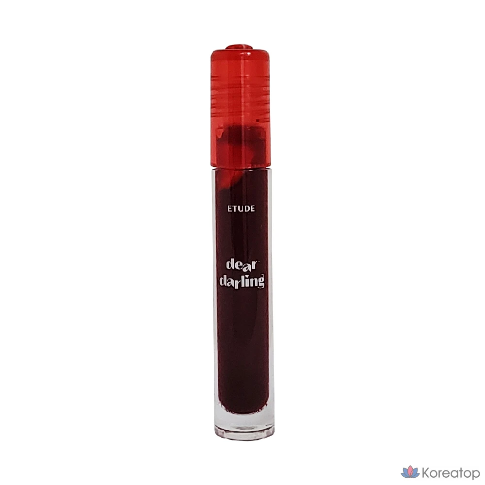 Тинт для губ Etude House Dear Darling Water Gel Tint, оттенок PK002 Plum Red, 1 шт.