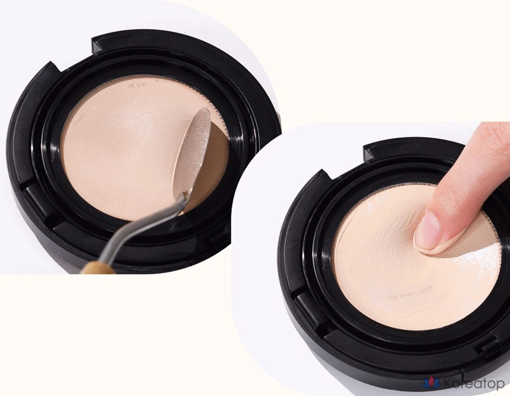 Кушон Sooryehan The Black Tension Fit Mesh Cushion Foundation, оттенок 21, 13 г, 1 шт.
