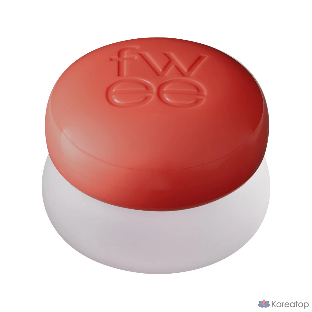 Бальзам для губ и щек fwee Lip & Cheek Blurry Pudding Pot, оттенок RS04 Memories, 5 г, 1 шт.