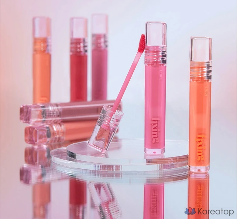 Тинт для губ Etude House Glow Fixing Tint, оттенок 05 Moment, 1 шт., фото 7