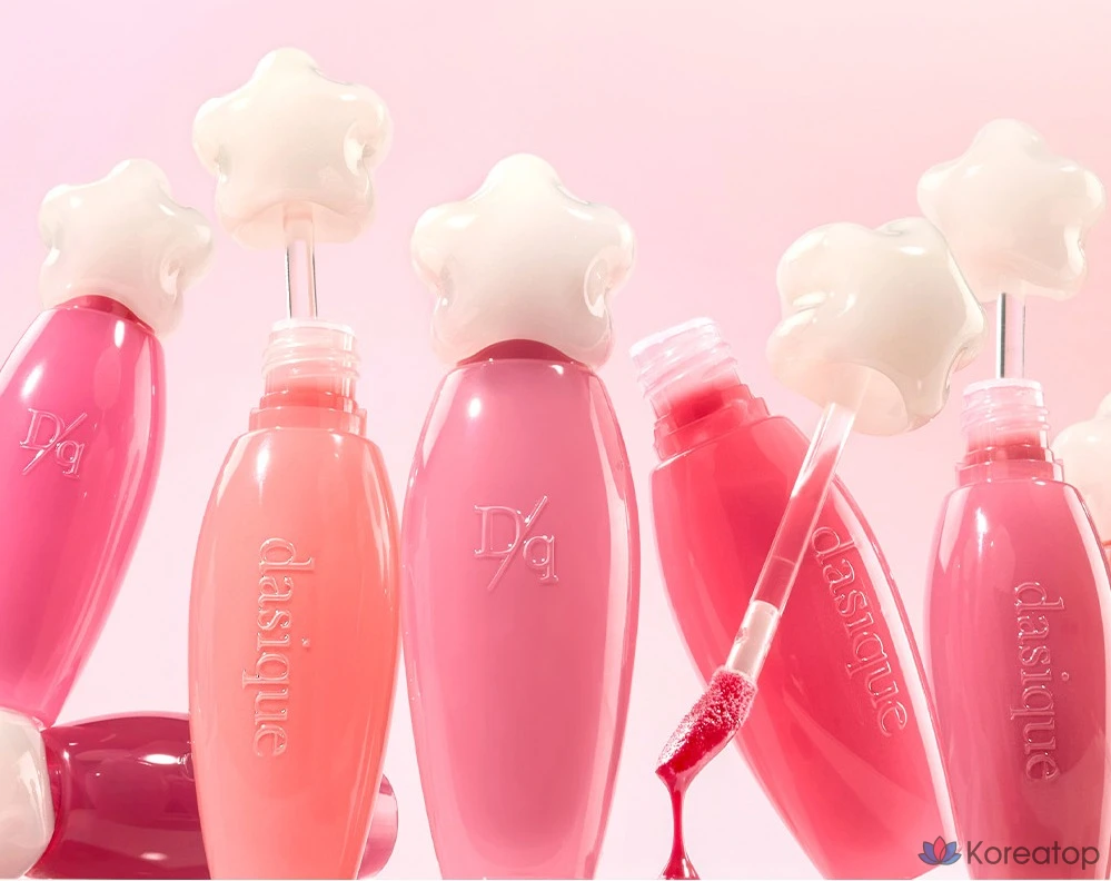 Блеск для губ Dasique Pure Water Lip Gloss, оттенок 01 Coral Juice, 1 шт., фото 7