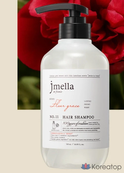 Шампунь Jmella In France Fleur Grace Hair Shampoo Rich &amp; Peony, 500 мл, 1 шт.