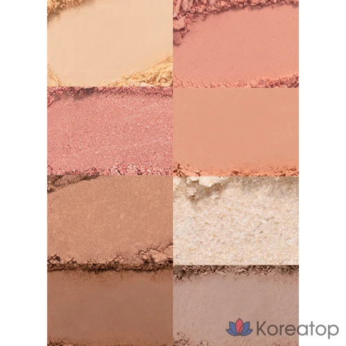 Палетка для век MERZY Your Routine Eye Palette, оттенок Sunshine Silhouette, 12.2 г, 1 шт., фото 7