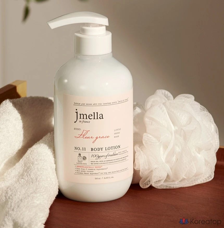 Лосьон для тела Jmella En France Fleur Grace Body Lotion Rich &amp; Peony, 500 мл, 1 шт.