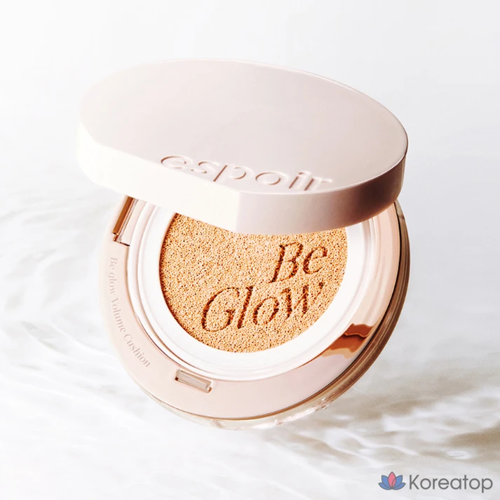 Кушон Espoir Be Glow Volume Cushion, оттенок 23 Beige, 13 г + пуф 2 шт., 1 шт.