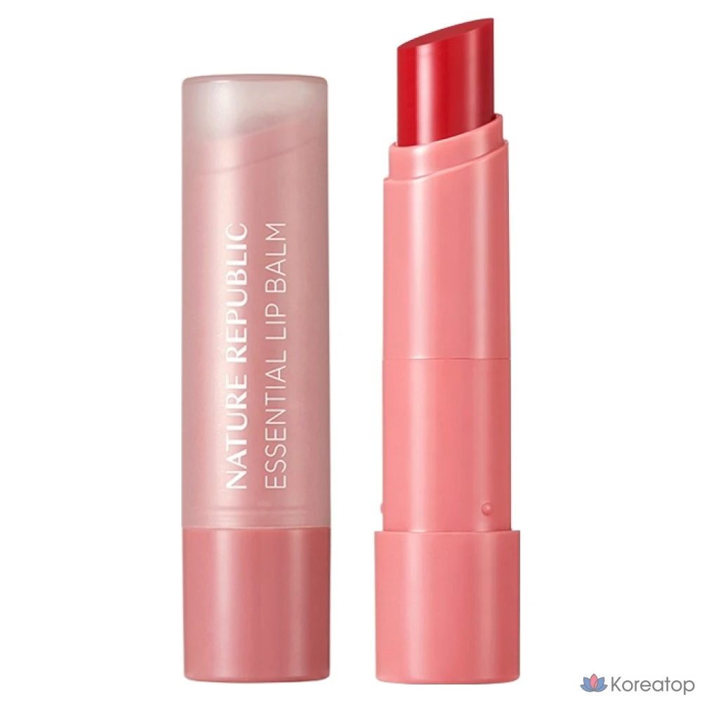 Бальзам для губ Nature Republic Essential Lip Balm, оттенок 05 Rose, 3.2 г, 1 шт.