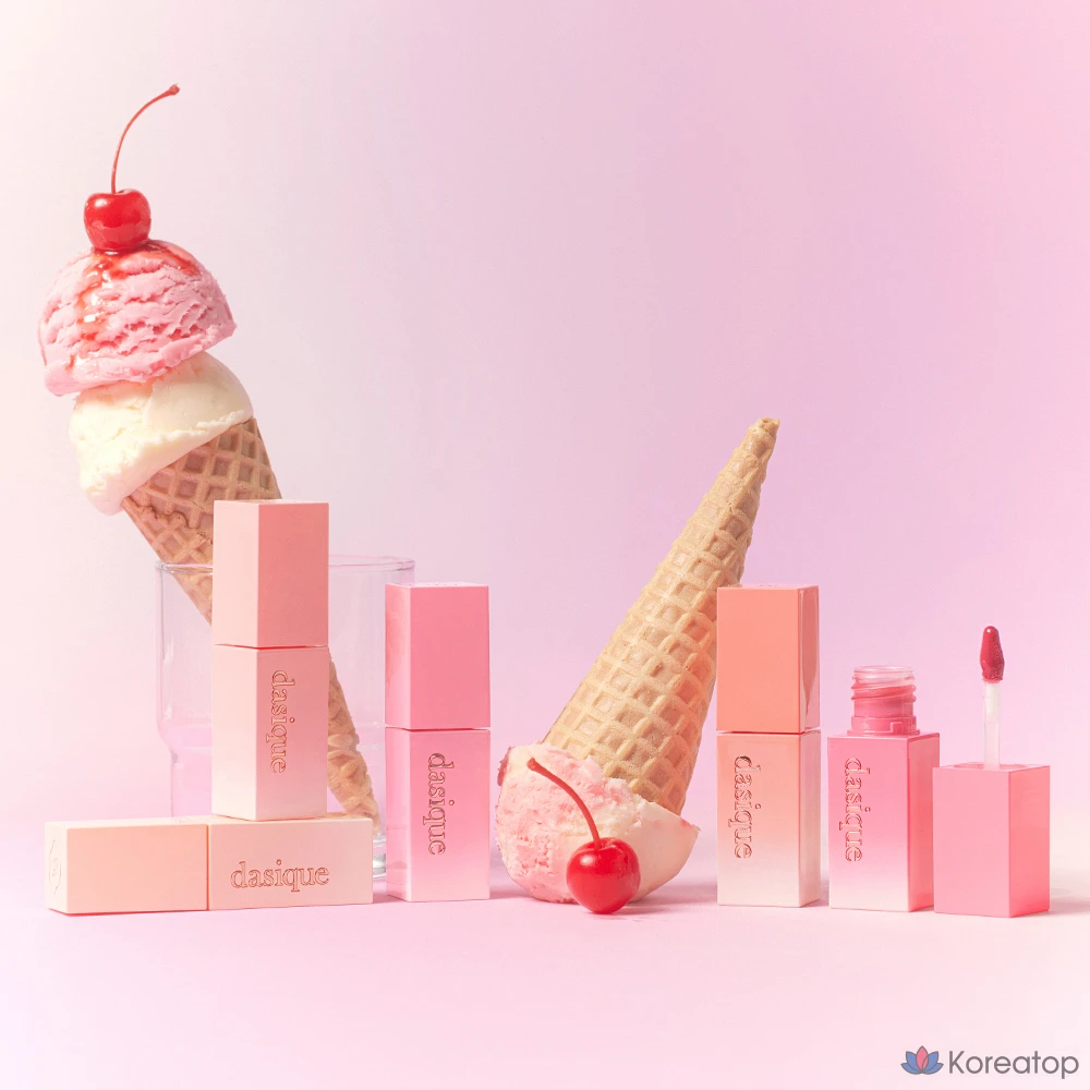 Тинт для губ Dasique Juicy Dewy Tint, оттенок 08 Papaya Milk, 1 шт., фото 3