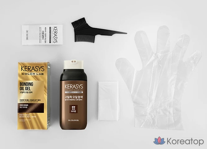 Окрашивающее масло KeraSys Color Lab High Adhesion Oil Dye, оттенок Choco Brown, 1 шт., фото 6