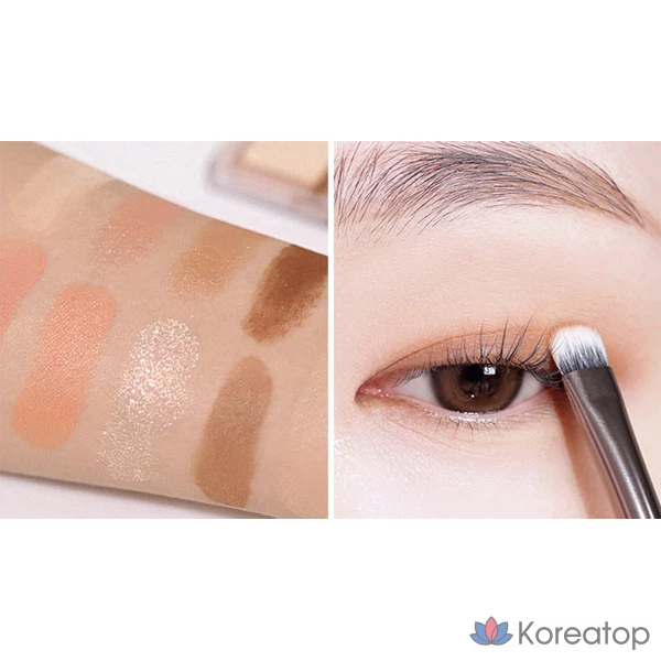 Палетка для век MERZY Your Routine Eye Palette, оттенок Sunshine Silhouette, 12.2 г, 1 шт., фото 8