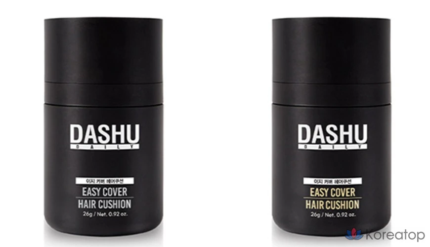 Кушон для волос DASHU Daily Easy Cover Hair Cushion, оттенок Natural Black, 26 г, 1 шт.