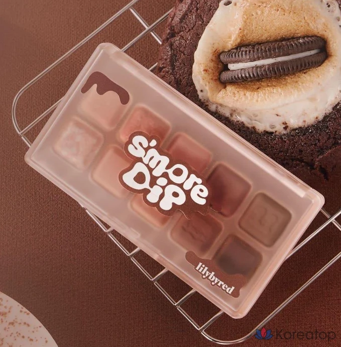 Палетка теней для век Lilybyred Mood Keyboard Eye Palette, оттенок Chocolate Chip S'more, 1 шт., фото 3