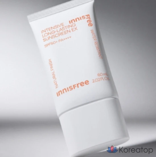 Солнцезащитный крем Innisfree Intensive Long-lasting Sunscreen EX SPF50+ PA++++, 60 мл, 1 шт.