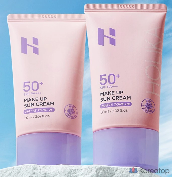 Солнцезащитный крем Holika Holika Make Up Sun Cream SPF50+ PA+++, 60 мл, 1 шт.