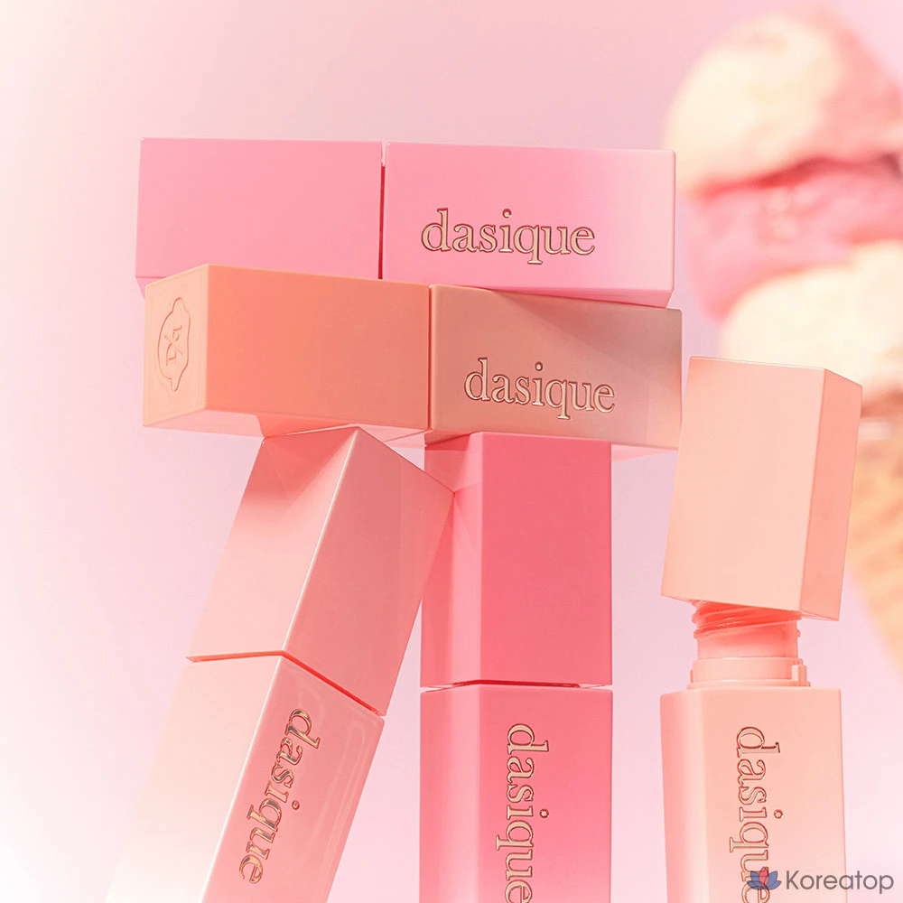 Тинт для губ Dasique Juicy Dewy Tint, оттенок 08 Papaya Milk, 1 шт., фото 4