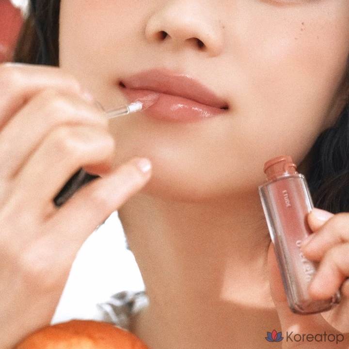 Тинт для губ Etude House Over Glow Tint, оттенок 23 Brown Sugar Syrup, 1 шт., фото 3