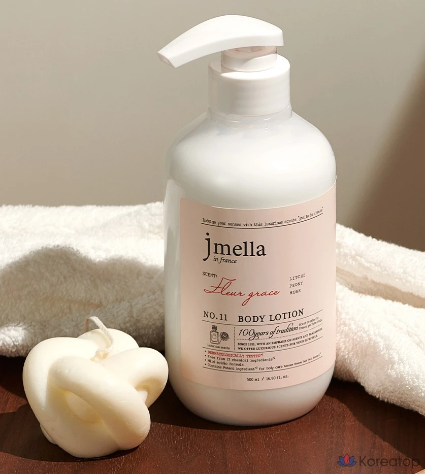 Лосьон для тела Jmella En France Fleur Grace Body Lotion Rich &amp; Peony, 500 мл, 1 шт.