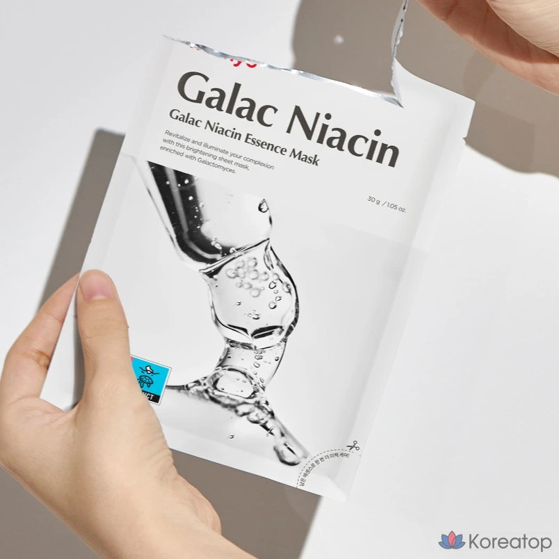 Тканевая маска для лица Manyo Galac Niacin Essence Mask, 50 шт., фото 3