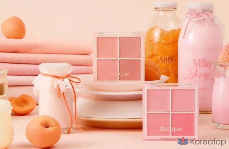 Румяна Dasique Blending Mood Cheek, оттенок 18 Milky Apricot, 8 г, 1 шт., фото 10