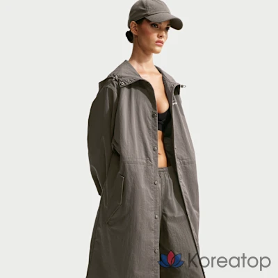 Парка женская Nike Skims Crunch Nylon Hooded Parka, фото 4