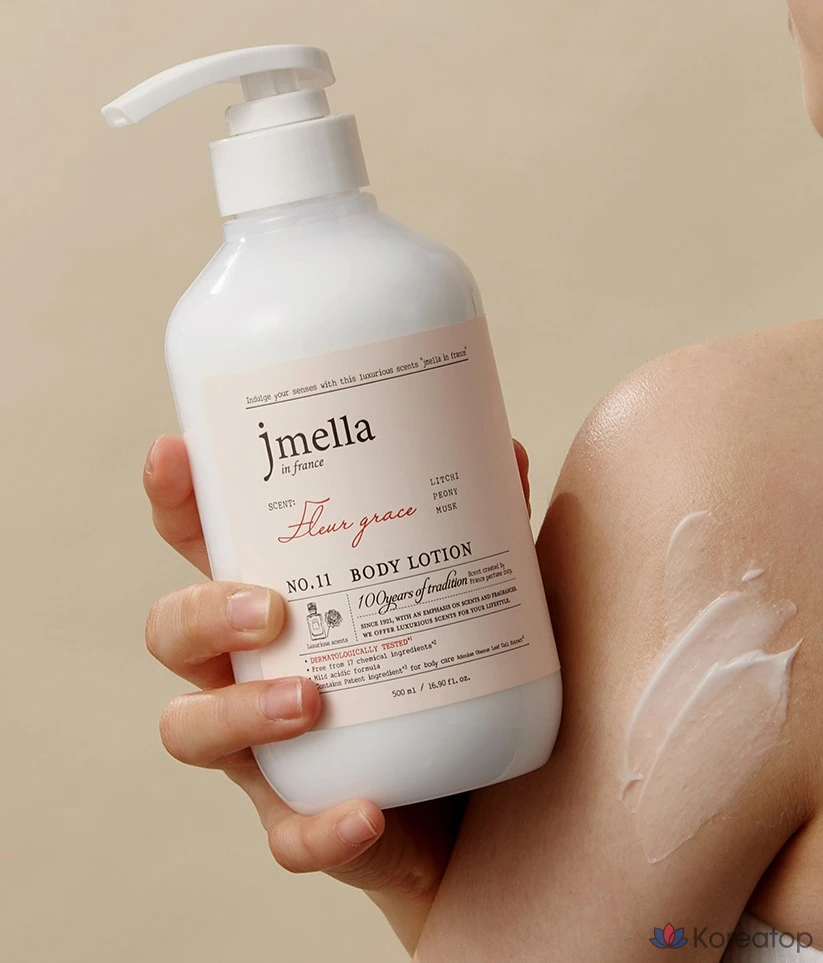 Лосьон для тела Jmella En France Fleur Grace Body Lotion Rich &amp; Peony, 500 мл, 1 шт.