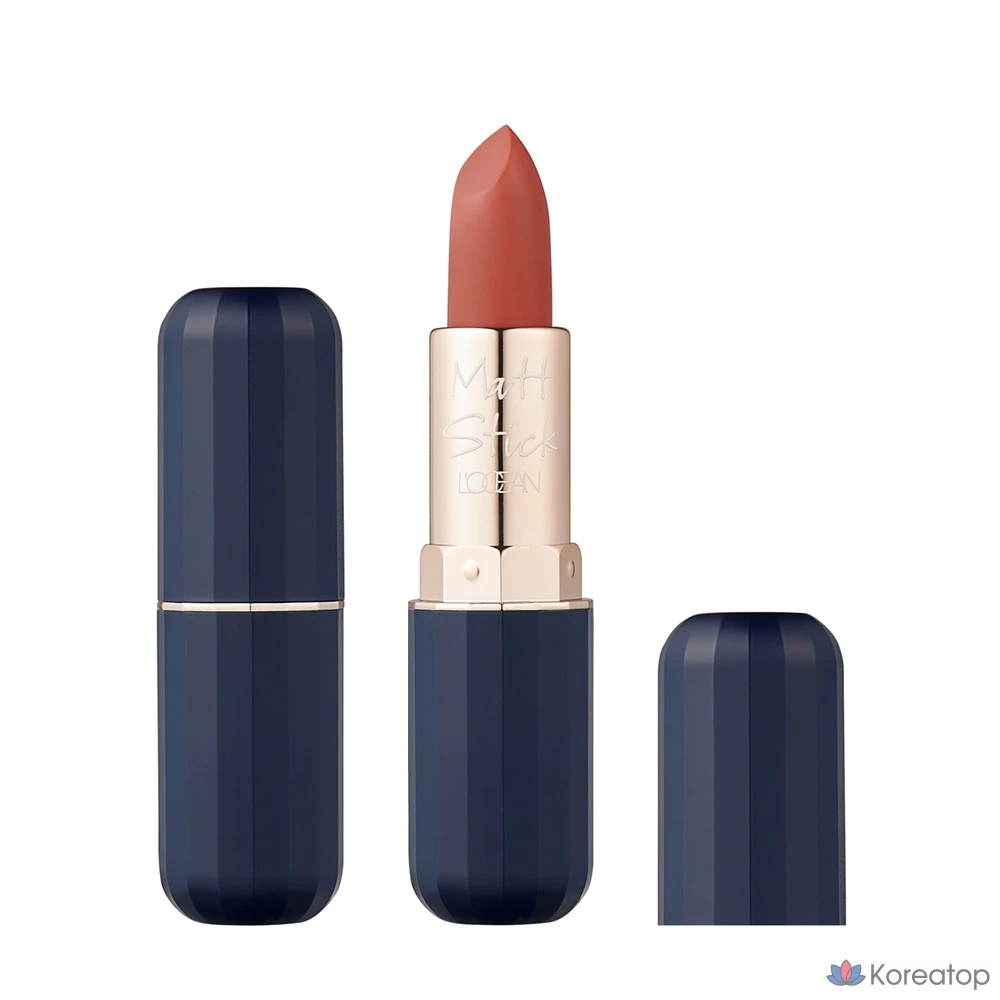 Тинт для губ L'OCEAN Lev Matte Lip Tint Stick, оттенок 05 Brick Crush, оттенок 01 Vanilla Peach, 2 шт., фото 4