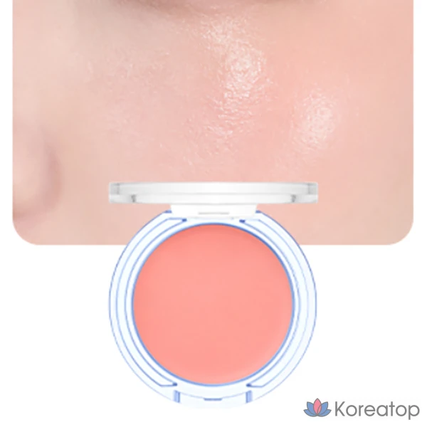 Румяна-крем Giverny Dewy Gel Glow Cream Blusher, оттенок 02 Mango Beige, 1 шт., фото 2