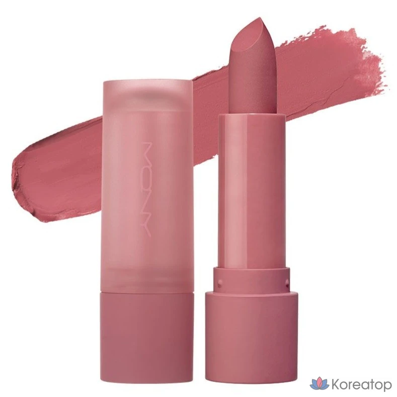 Помада для губ Mqny Powder Matte Lipstick, оттенок 07 Petal Haze, 1 шт.