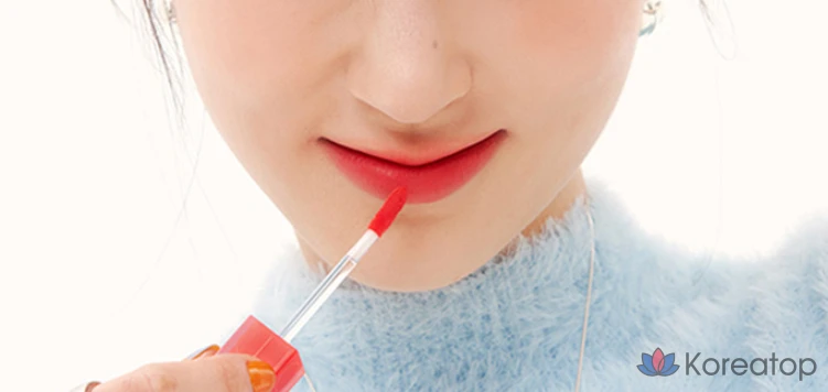 Тинт для губ ROM&ND Blur Fudge Tint, оттенок 10 Fudge Red, 1 шт., фото 2