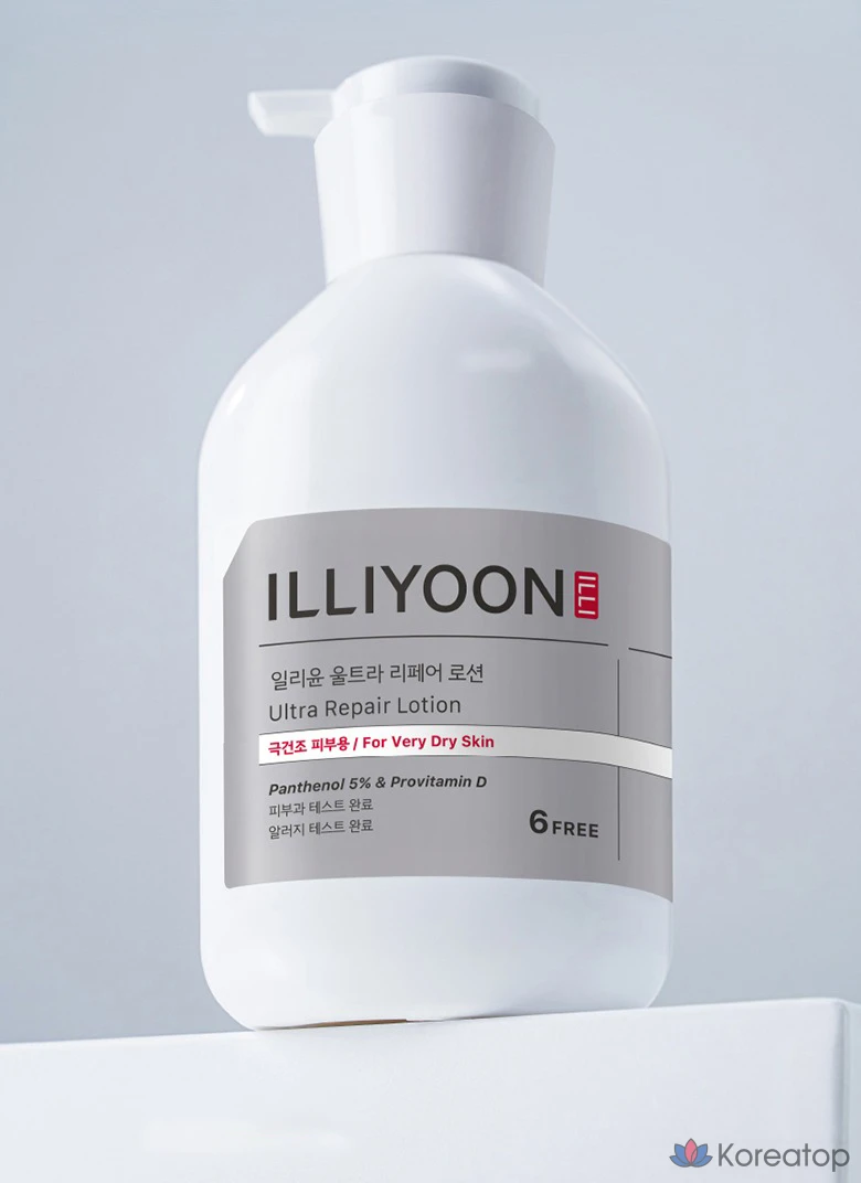Лосьон для тела ILLIYOON Ultra Repair Body Lotion, 528 мл, 1 шт., фото 5