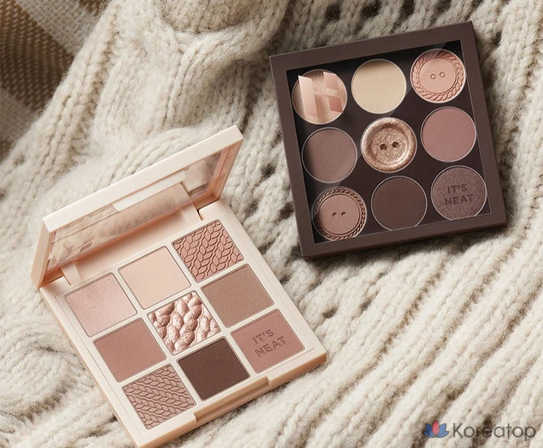 Палитра для век Holika Holika My Fave Mood Eye Palette, оттенок Knit Knit, 1 шт., фото 9